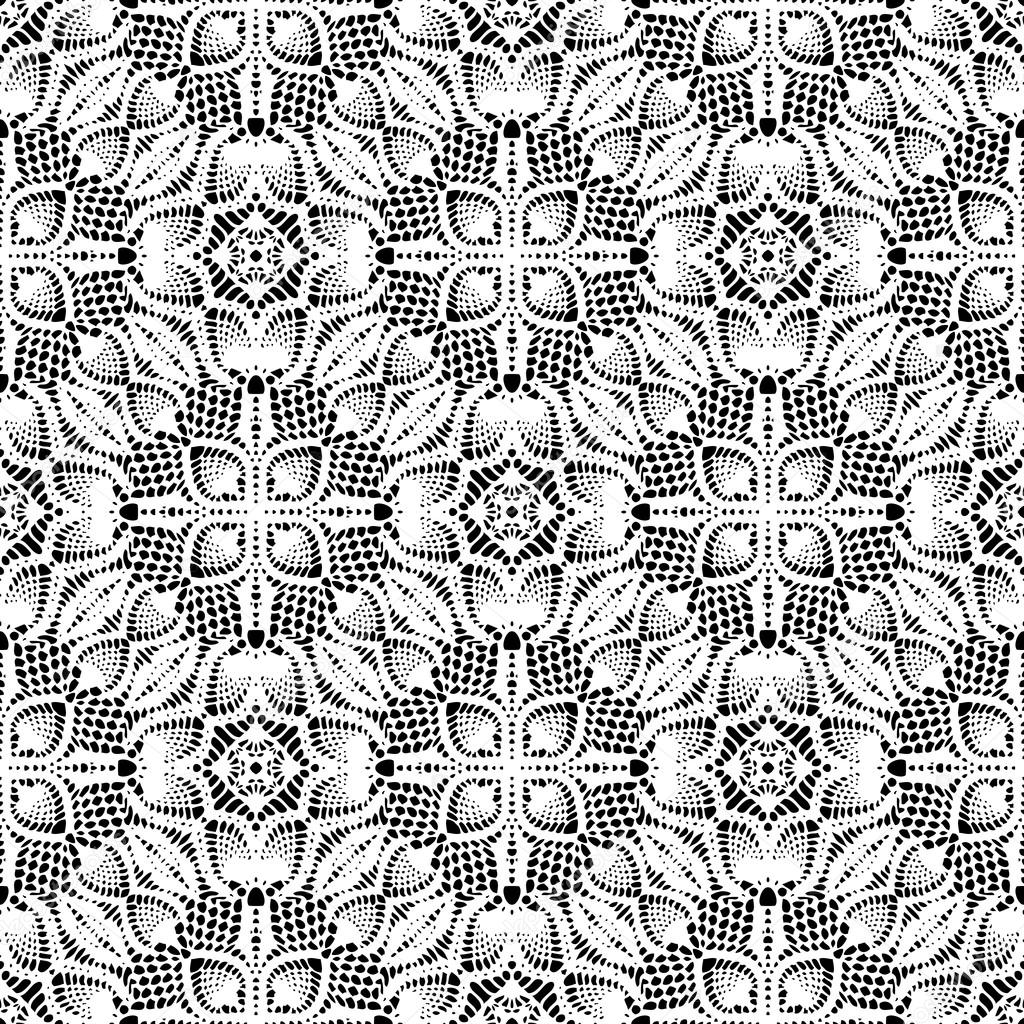 1024x1024 Lace Pattern, Seamless Background Stock Vector Image4stock