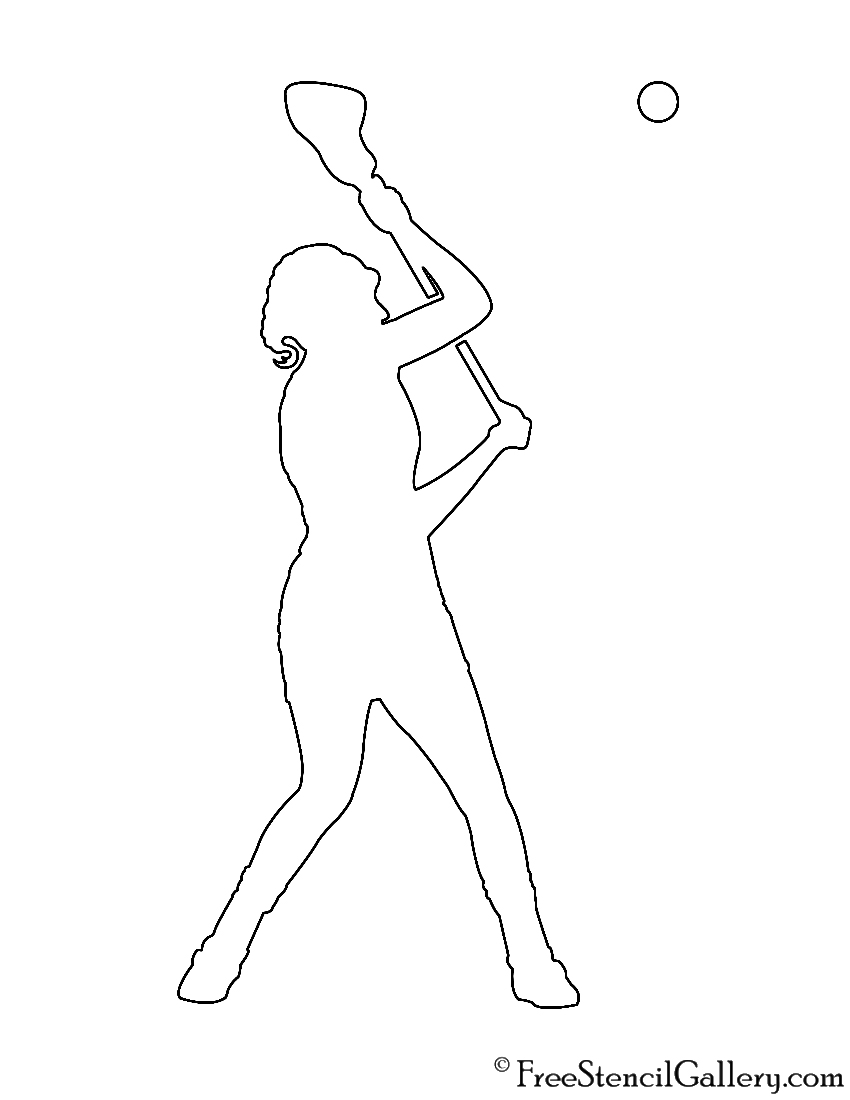 850x1100 Lacrosse Player Silhouette 01 Stencil Free Stencil Gallery