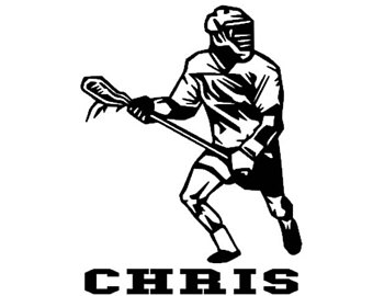 340x270 Lacrosse Decal Etsy