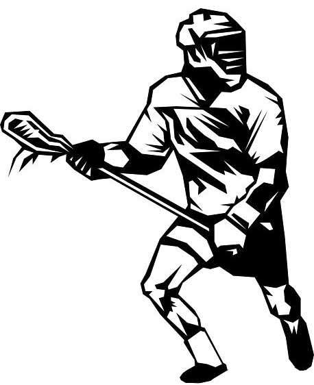 Lacrosse Player Drawing at GetDrawings | Free download