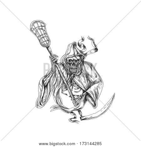 450x470 Tattoo Style Illustration Grim Image Amp Photo Bigstock