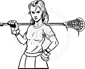 361x294 Girl Lacrosse Player