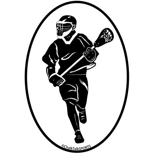 499x499 Guys Lacrosse Car Decals Amp Stickers Chalktalksports