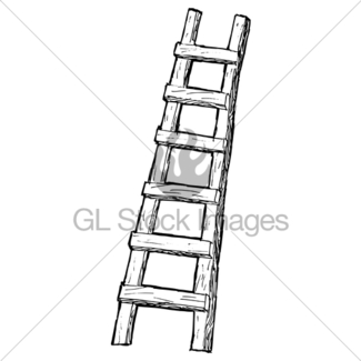 325x325 Wooden Ladder Gl Stock Images