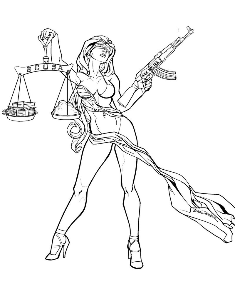 800x1000 Lady Justice By Bradleyo