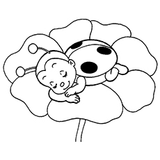 230x230 Ladybug Coloring Pages