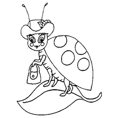 230x230 Ladybug Coloring Pages