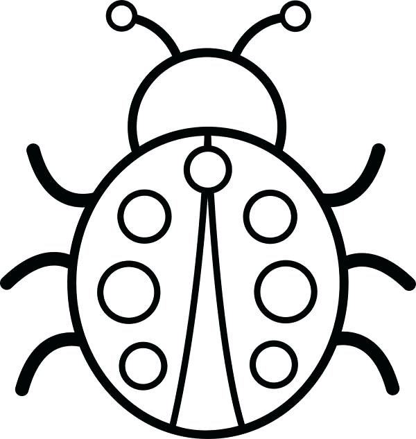 600x634 Lovely Coloring Page Ladybug Crayola Photo