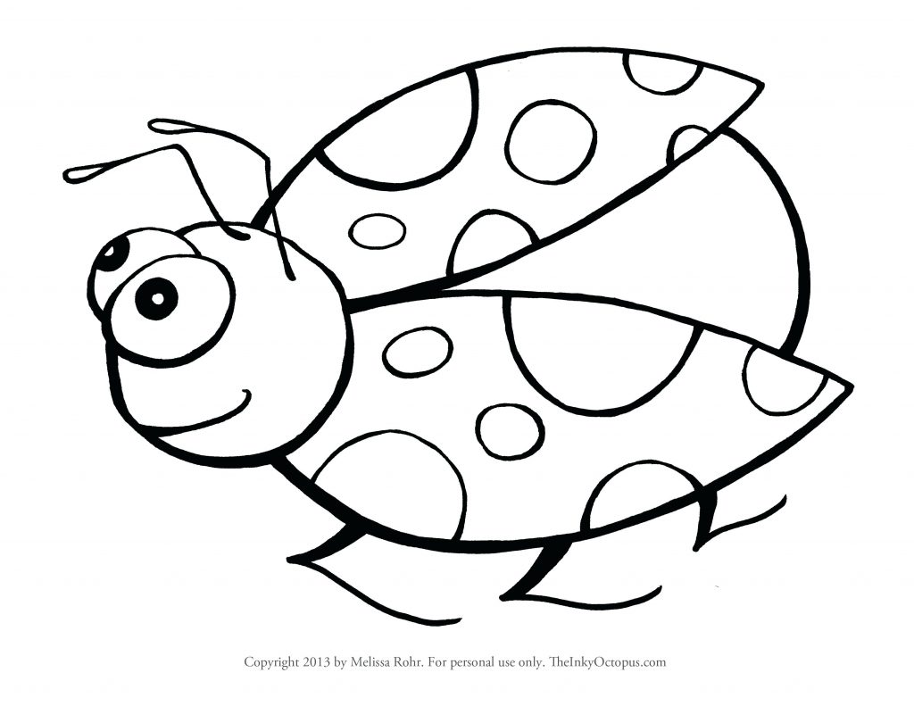 1024x791 Coloring Page ~ Lady Bug Coloring Page Miraculous Ladybug Pages