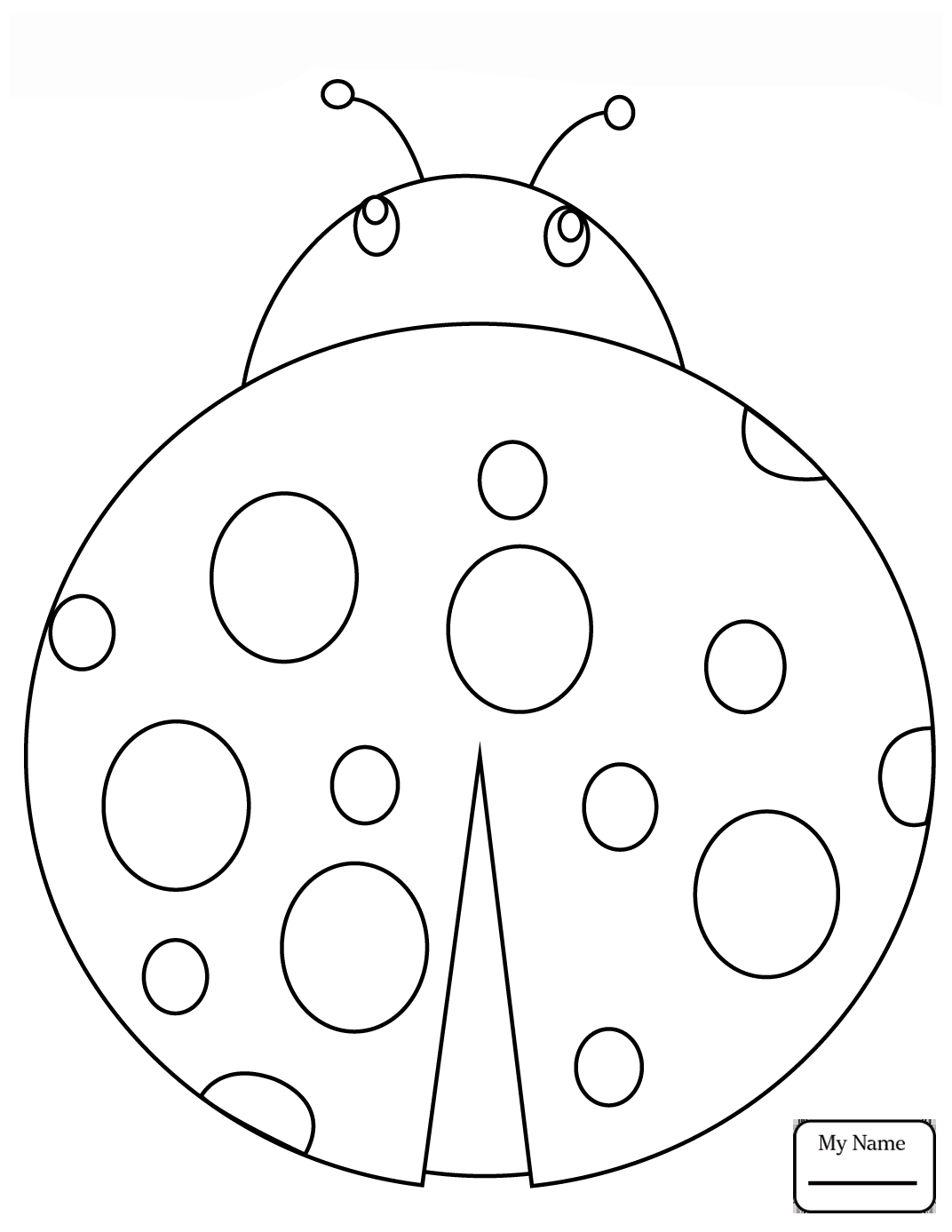 1072x1387 Cartoon Ladybug Insects Ladybug Coloring Pages For Kids