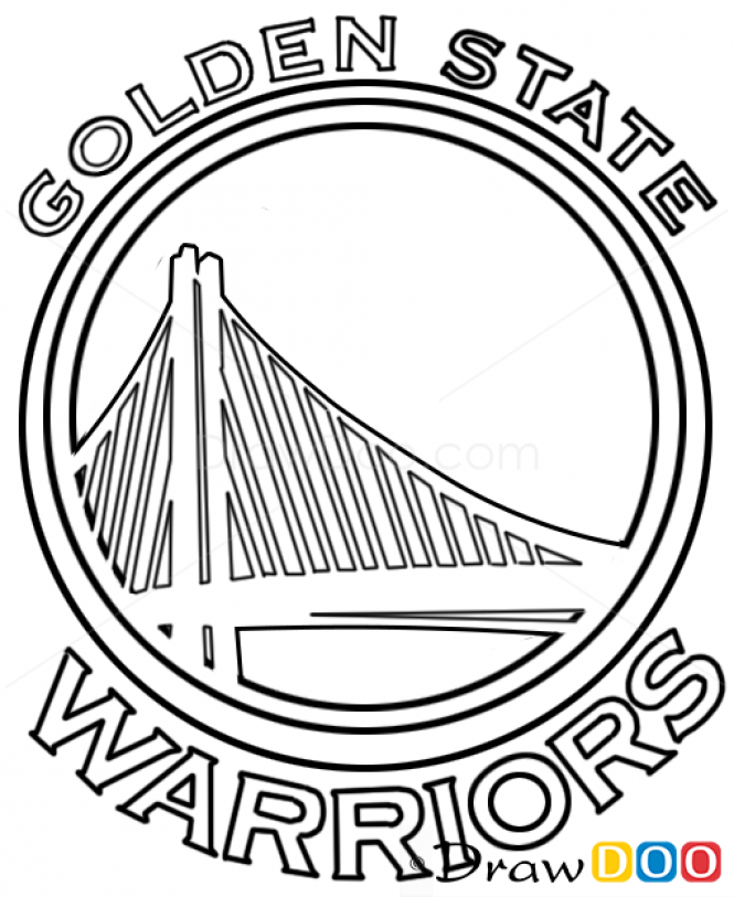 665x813 Image Result For How To Draw Golden State Warriors Logo Curry