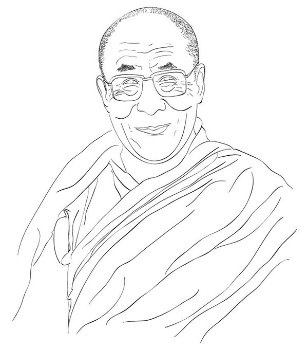 600x679 Dalai Lama