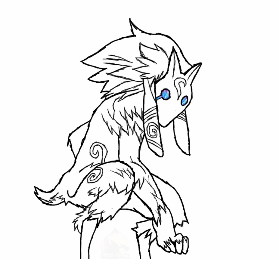 927x861 Lamb Drawing Unfinished By Greatace07