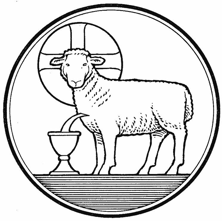 745x743 Lamb Of God Coloring Pages Jesus Lamb Of God Coloring Page