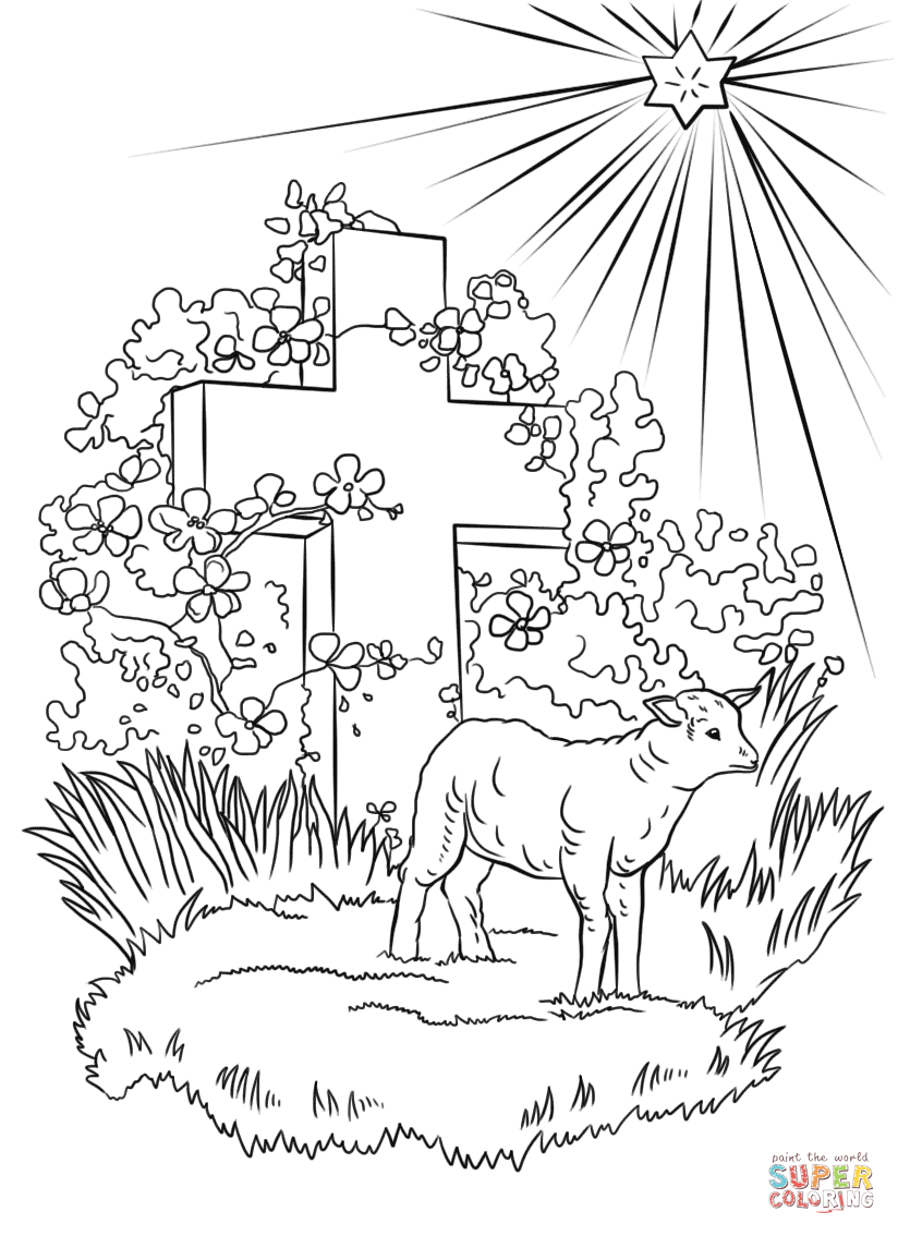 824x1134 Lamb Of God Coloring Pages Jesus Lamb Of God Coloring Page