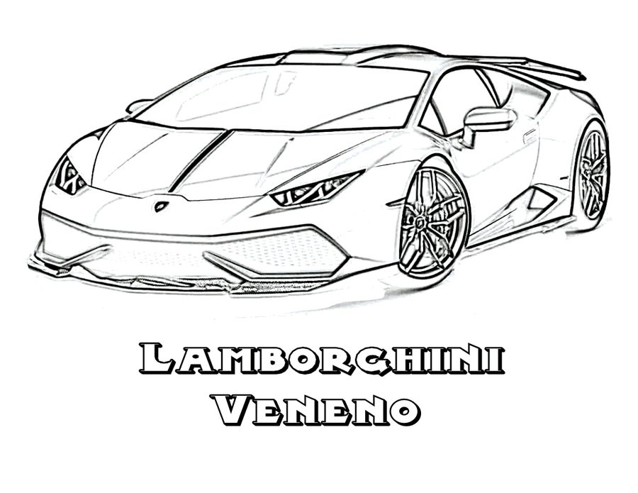 900x695 Coloring Pages Lamborghini, Printable For Kids Amp Adults, Free