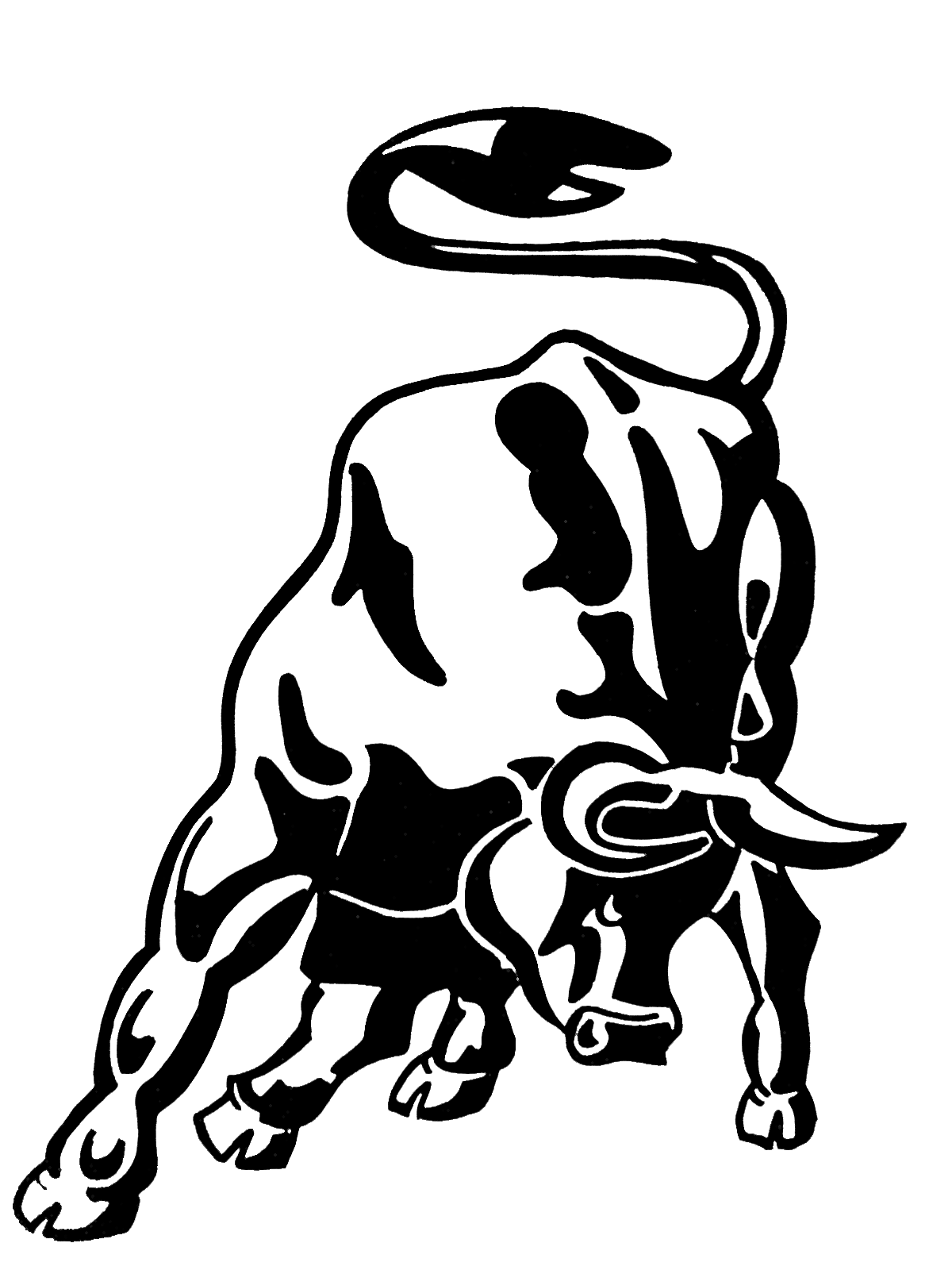 1200x1600 Drawn Lamborghini Bull