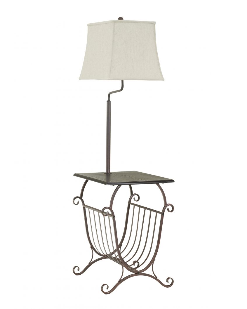 846x1058 Floor Lamps Ashley Furniture Nyssa Purple Metal Table Lamp Floor