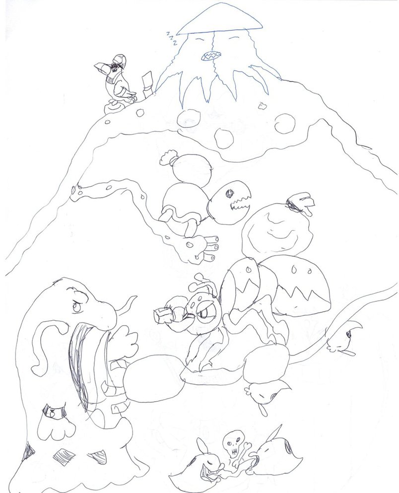 804x993 The Landfill Dungeon Guardian By Superhurricane