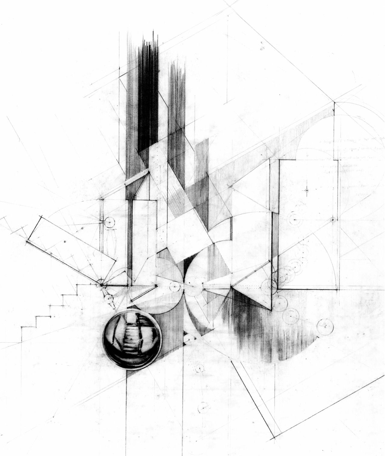 1280x1516 Drawing Architecture Hana Leah Bittner, So Familiar