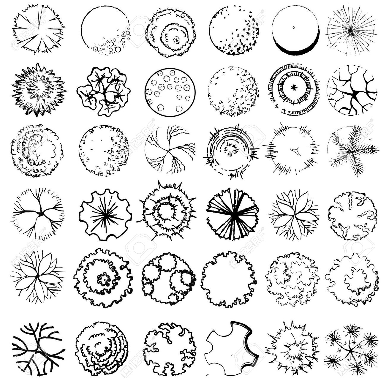 1300x1300 Easy Landscape Drawings