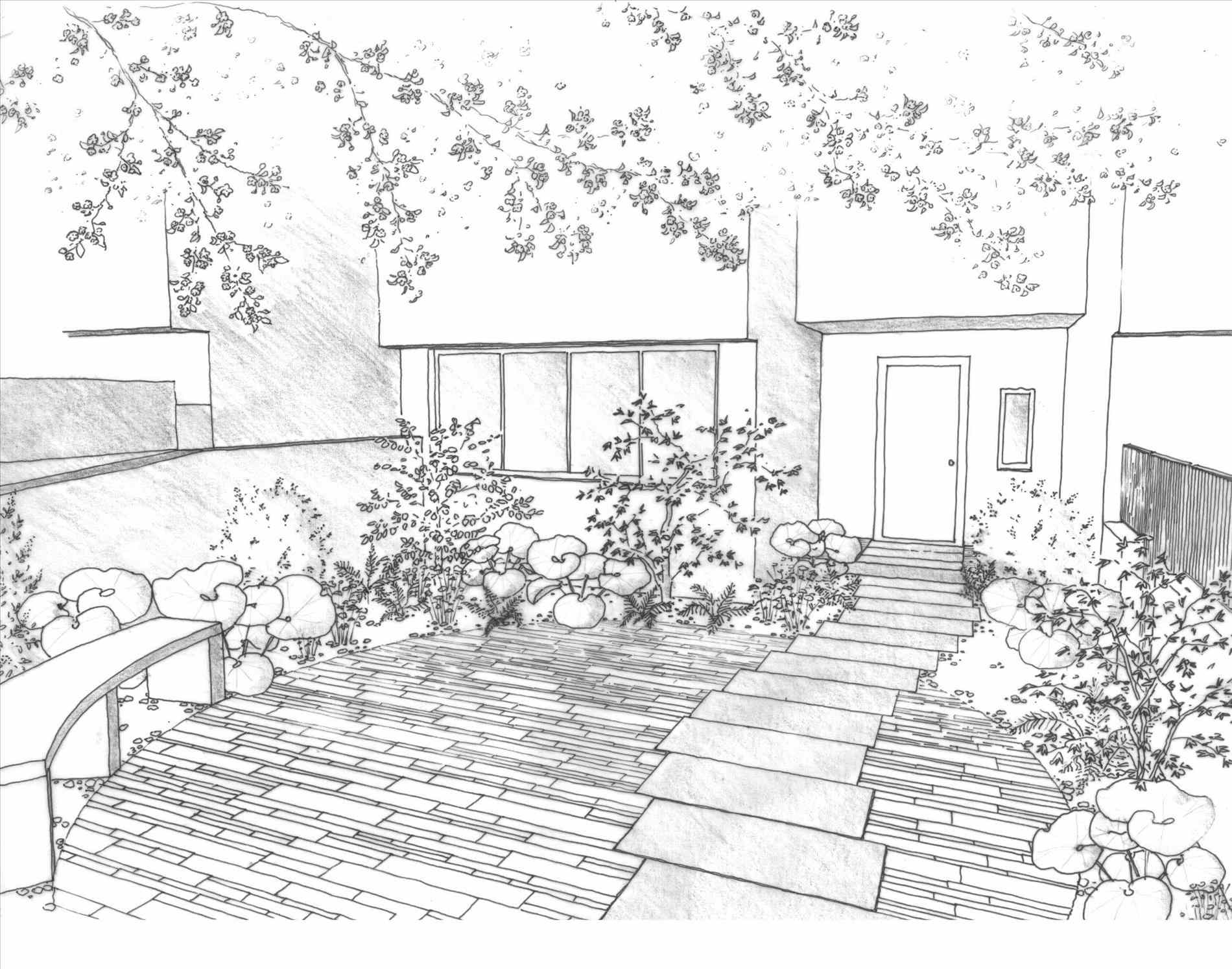 1900x1494 Landscape Drawings Pencil For Kids Articlespagemachinecom