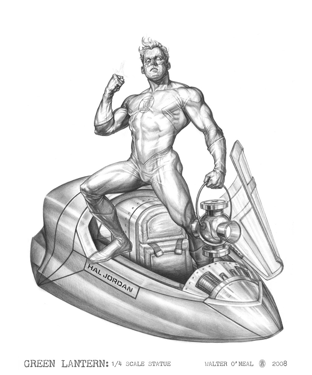 1000x1200 Green Lantern 14 Scale By No Sign Of Sanity