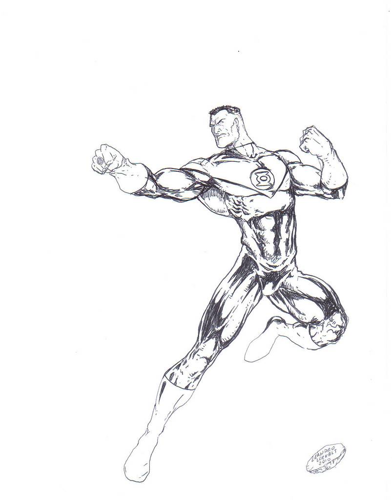 803x1024 Green Lantern Coloring Pages