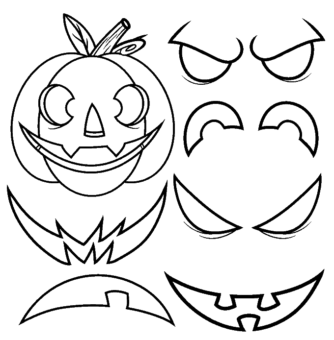 680x694 How To Draw A Jack O' Lantern Easy Drawing Guides