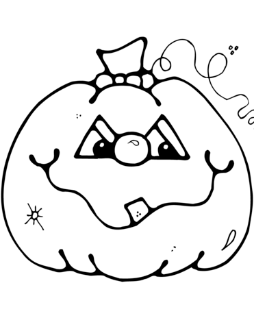 371x480 Jack O' Lantern Coloring Page Free Printable Coloring Pages
