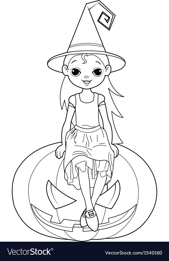700x1080 Simple Witch Coloring Page Image Hat Ugly Old Free Pages Day