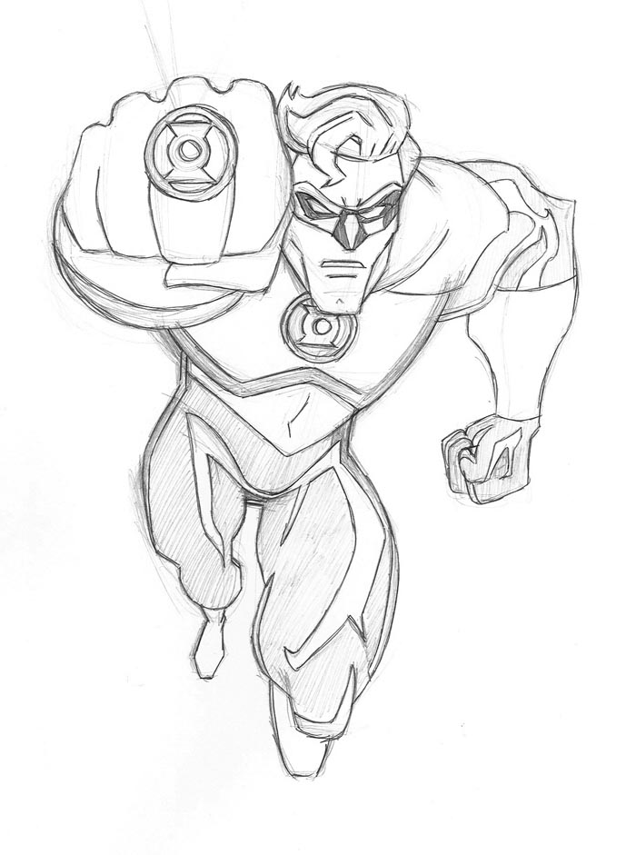 700x941 Green Lantern By 15hen