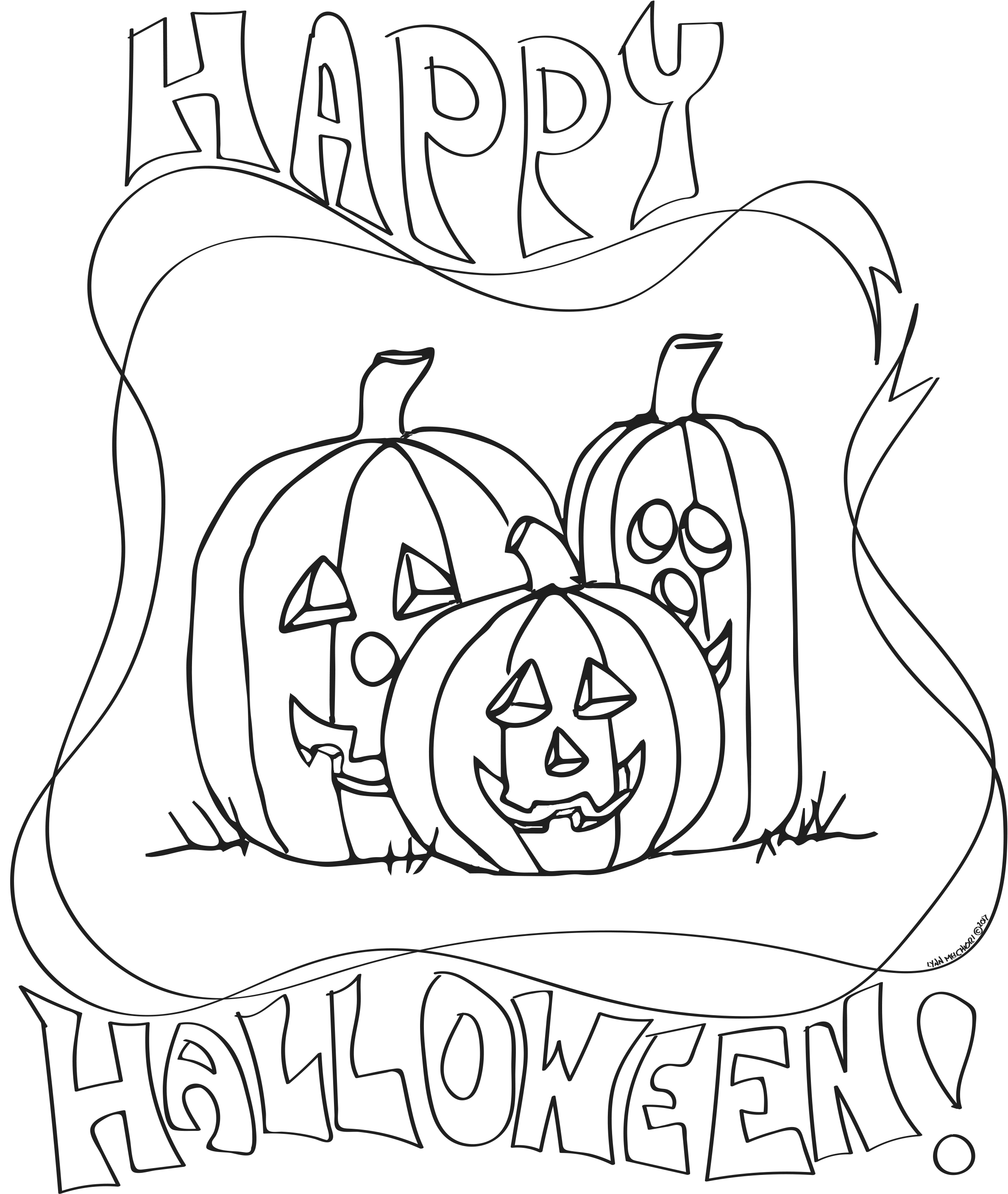 2378x2818 Jack O Lanterns