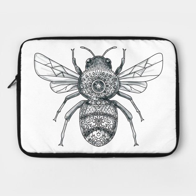 630x630 Bumble Bee Mandala Tattoo