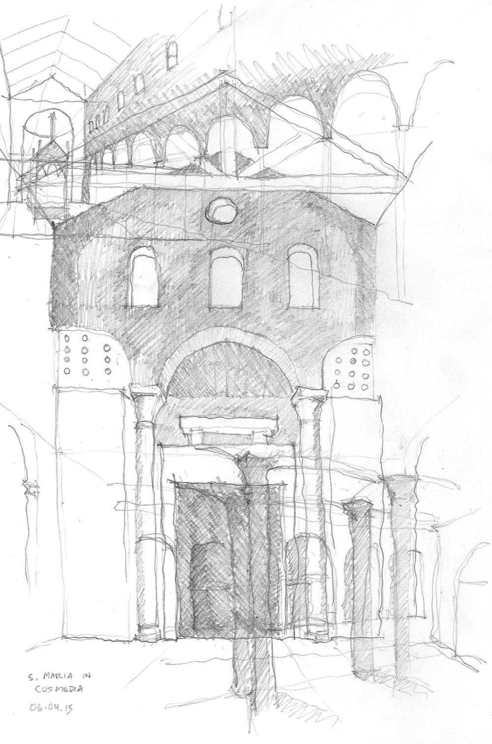 1000x1512 Rome Drawings Isaac Southard