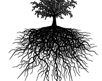 340x270 Tree With Roots Etsy