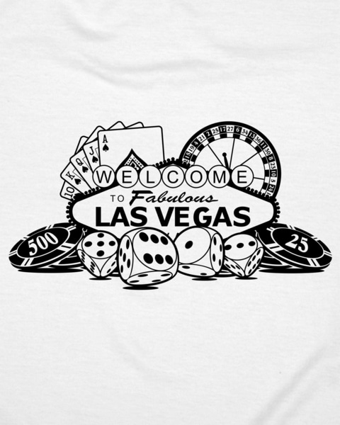 480x600 Welcome To The Fabulous Las Vegas Logo Women's V Neck T Shirt