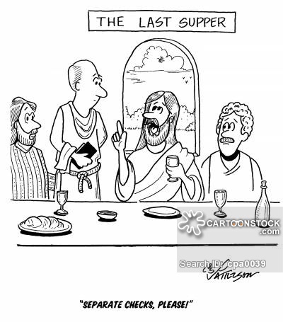 400x455 The Last Supper Cartoons And Comics