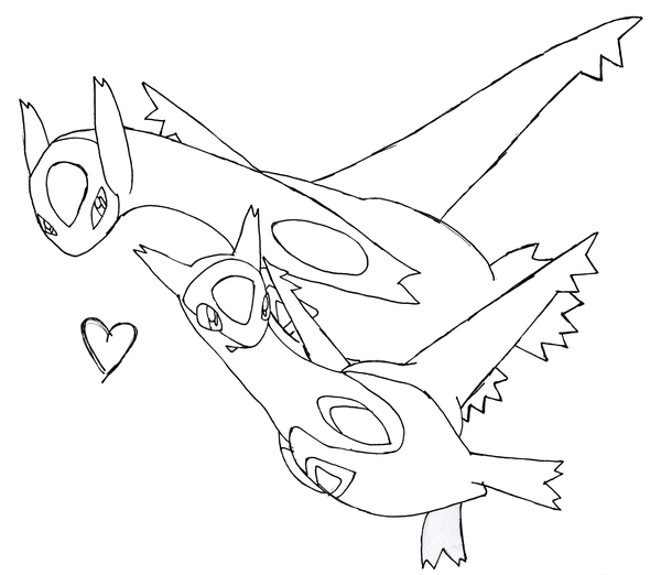 600x522 Latios And Latias By Pinkkirby15
