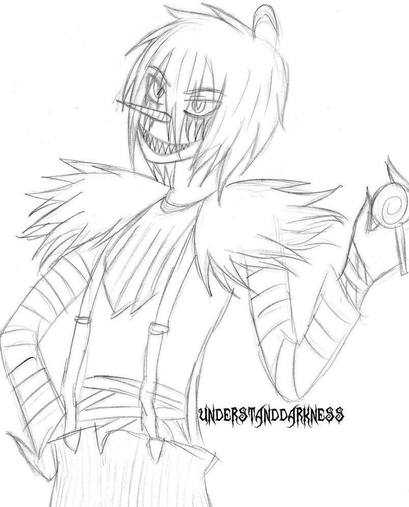 803x995 Laughing Jack Practice 1 By Understanddarkness