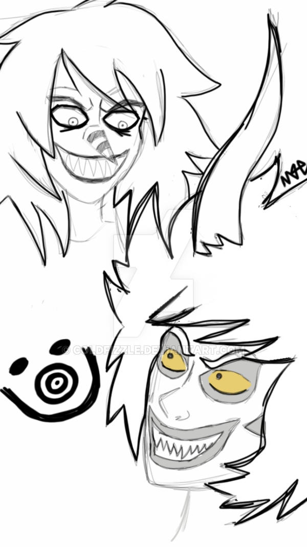 600x1069 Laughing Jack And Sober Gamzee By Coldfizzle