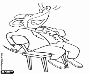 300x250 The Laughter Of Geronimo Stilton Coloring Page Geronimo Stilton