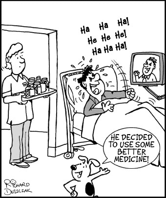340x406 Laughter Is Best Medicine Cartoon Motivators Blog