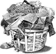 236x226 Laundry Drawing