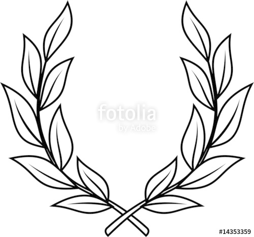 500x467 Laurel Wreath Stock Image And Royalty Free Vector Files