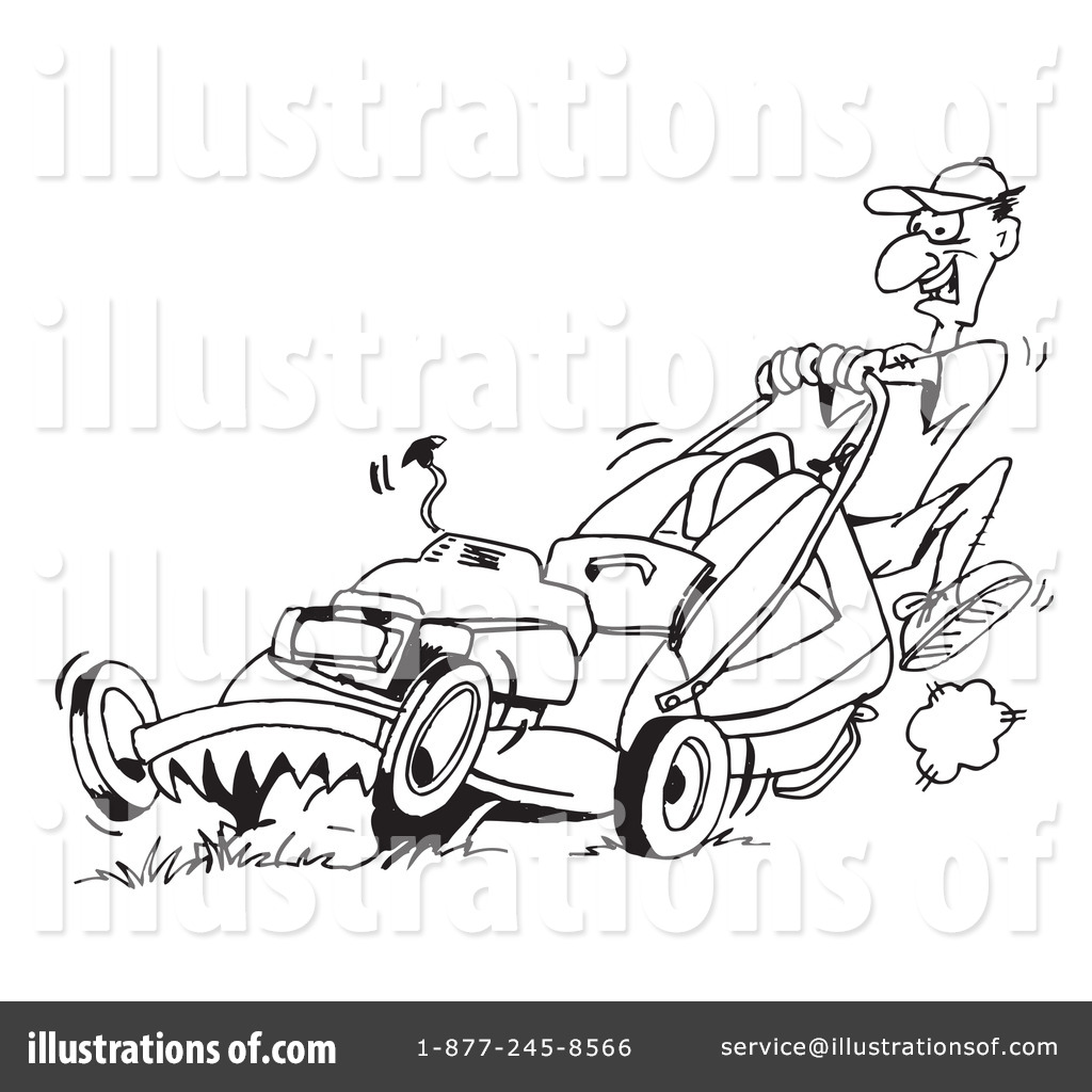 1024x1024 Lawn Mower Clipart