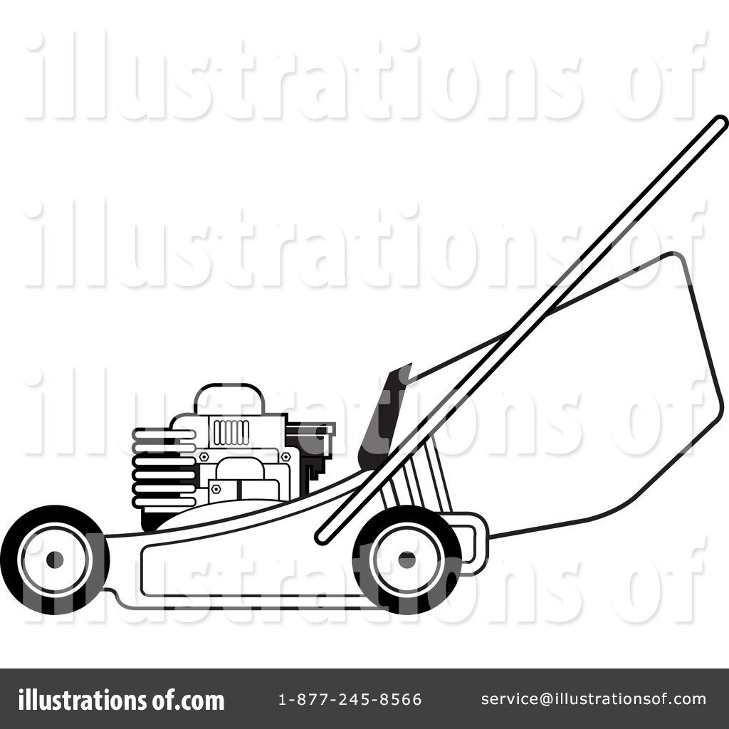 1024x1024 Lawn Mower Clipart
