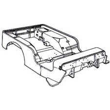 225x225 Body Kit, Mini Mb, For Use With Atv, Utv, Go Kart, Riding Lawn