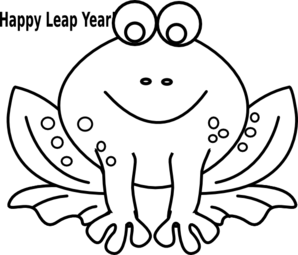 298x255 Leap Year Clip Art