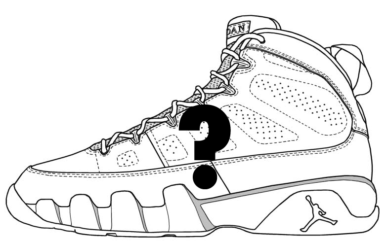 783x489 Jordan 9 Drawing